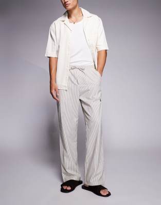 Sixth June Relaxed Pull On Pants In Gray