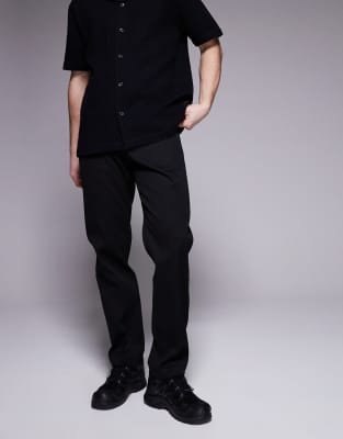 Sixth June Sixth June relaxed pull on trousers in black