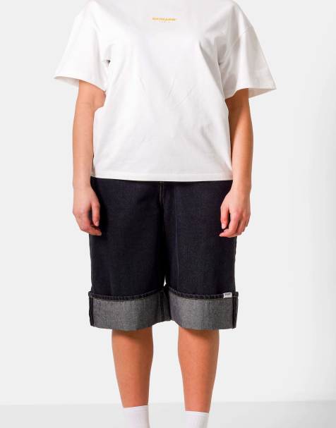 Sixth June - Revers - Denim short in zwart - view 1