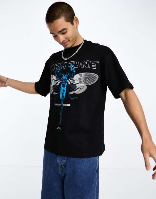 Sixth June - Scorpion - Sort T-shirt