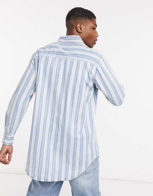Sixth June shirt in blue and white stripe, 2 of 4