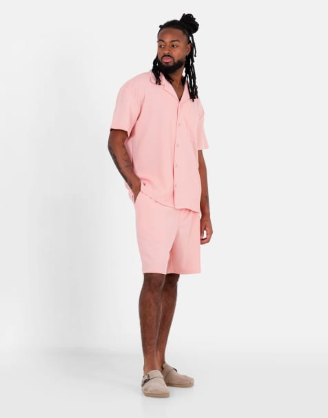 Sixth June - Short en crêpe - Rose - view 1