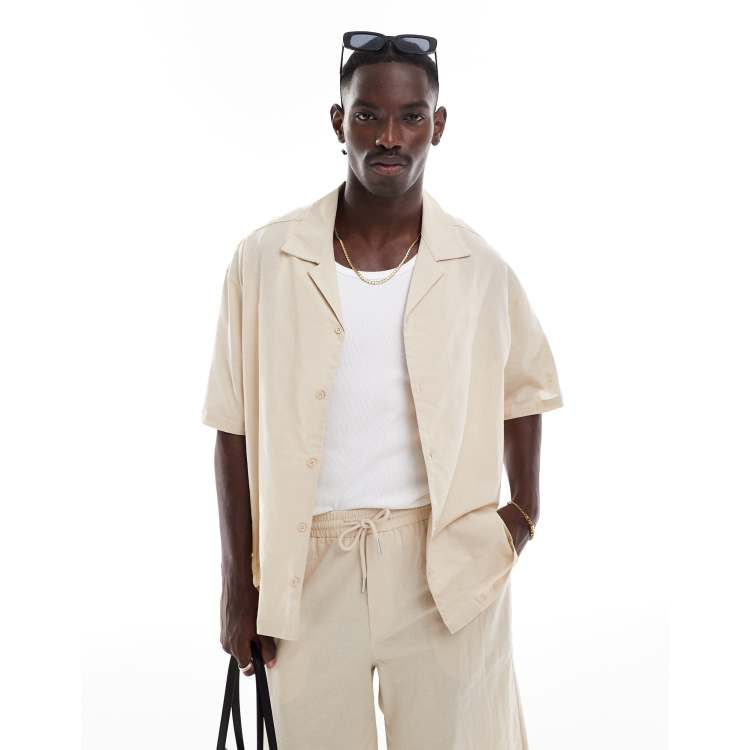 【H】neau linen tops cream linen tops (-cream-) – NEAU__online