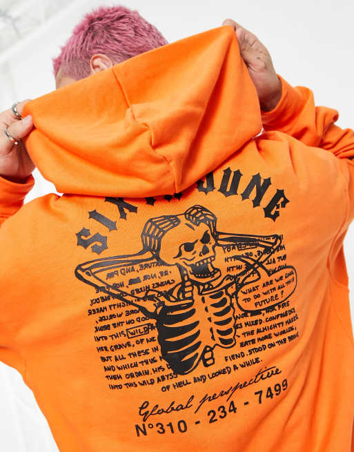 Sixth june 2024 skull hoodie