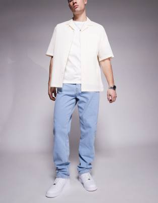 Sixth June Sixth June straight leg jean in light blue wash