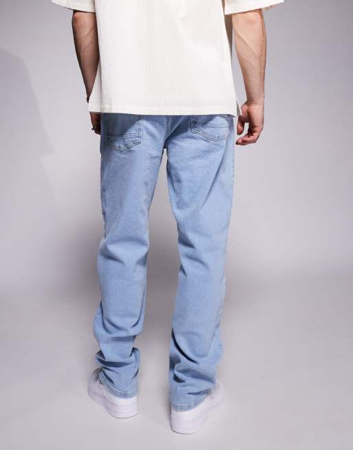Sixth June straight leg jean in light blue wash, 3 of 5