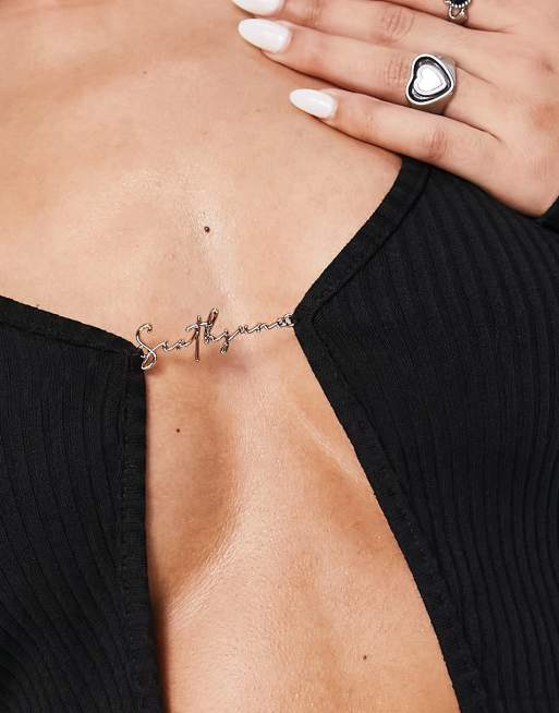 Sixth June – Svart crop top, 3 av 4