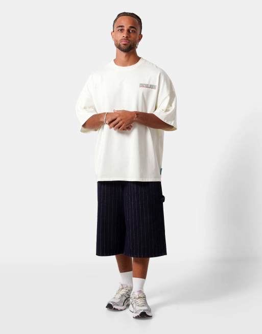 Sixth June - T-shirt a maniche corte bianco sporco con stampa, 4 di 5