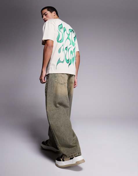 Sixth June - T-shirt met chrome logoprint op de achterkant in crème - view 1