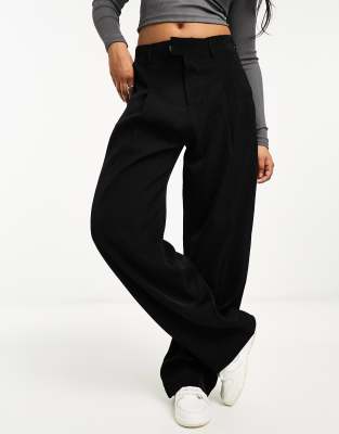 tailor pants in black