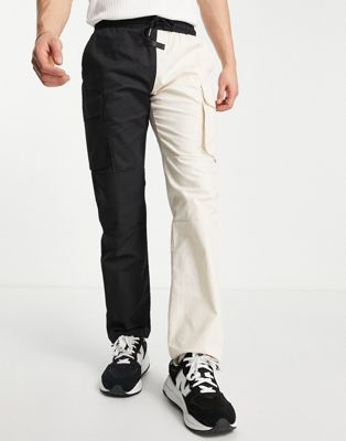 Sixth June two tone cargo trousers in multi