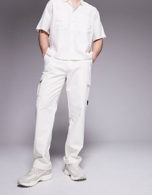 ohotoro Slice Cargo Pants アイボリー 美品】OHOTORO＊Slice Cargo Pants