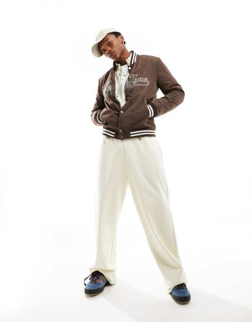 Sixth June - Veste style universitaire - Marron