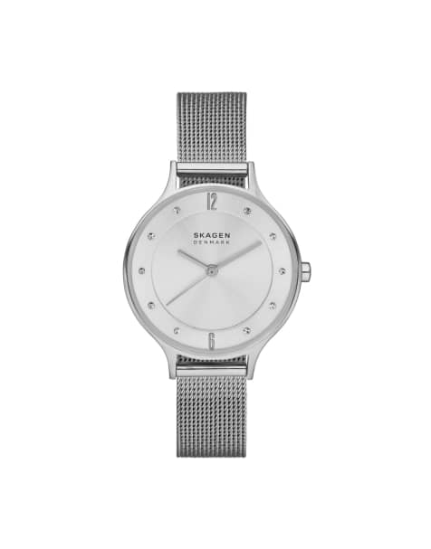 Skagen – Anita Lille – Damenarmbanduhr aus Edelstahl mit drei Zeigern - view 1