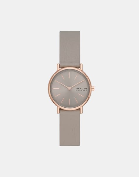 Skagen - Signature Lille - Montre en acier inoxydable avec mouvement à 2 aiguilles - Or rose/gris - view 1