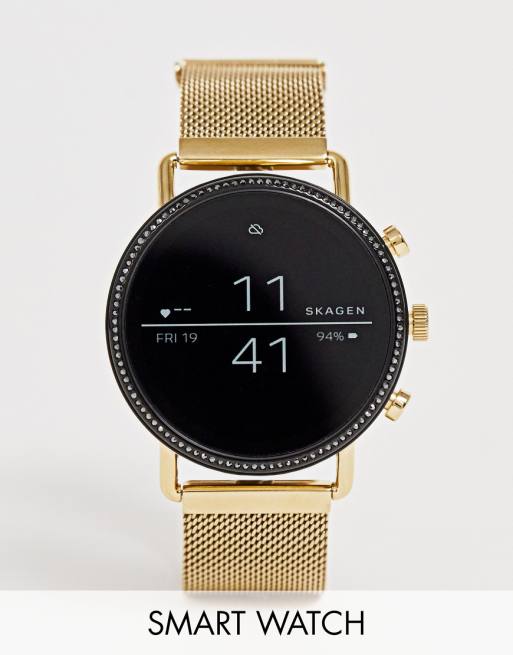 Skagen SKT5111 Falster 2 mesh smart watch 40mm | ASOS