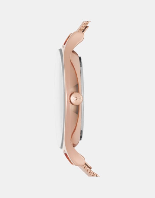 Skagen SKW2151 Anita Mesh Watch in Rose Gold | ASOS