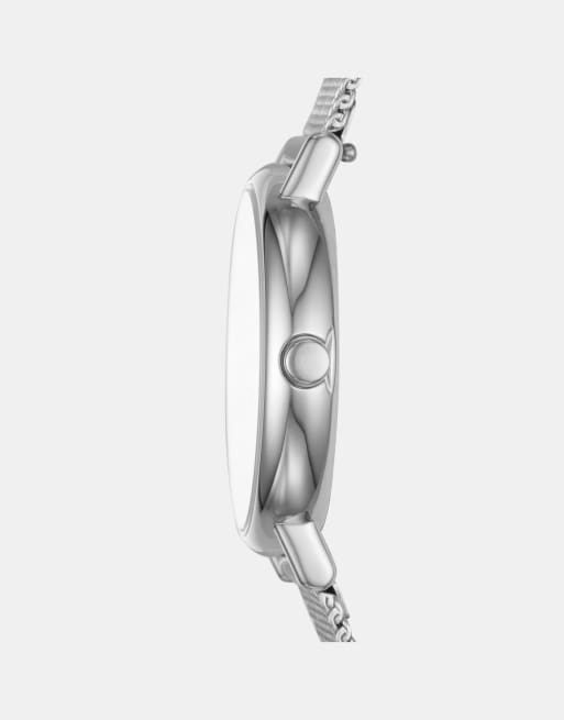 Skagen – SKW2692 – Signature-Uhr mit schmalem Netzarmband in Silber, 2 von 2