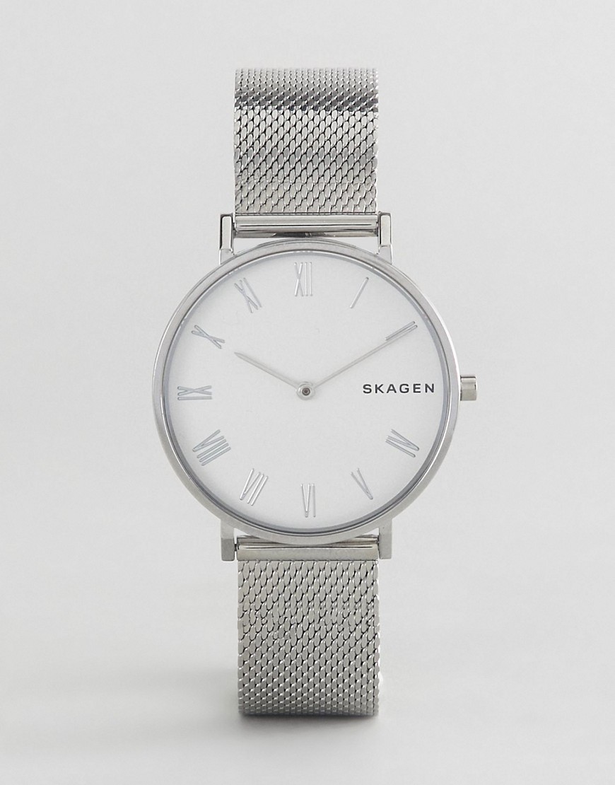 Skagen - SKW2712 Hald - Mesh horloge in zilver
