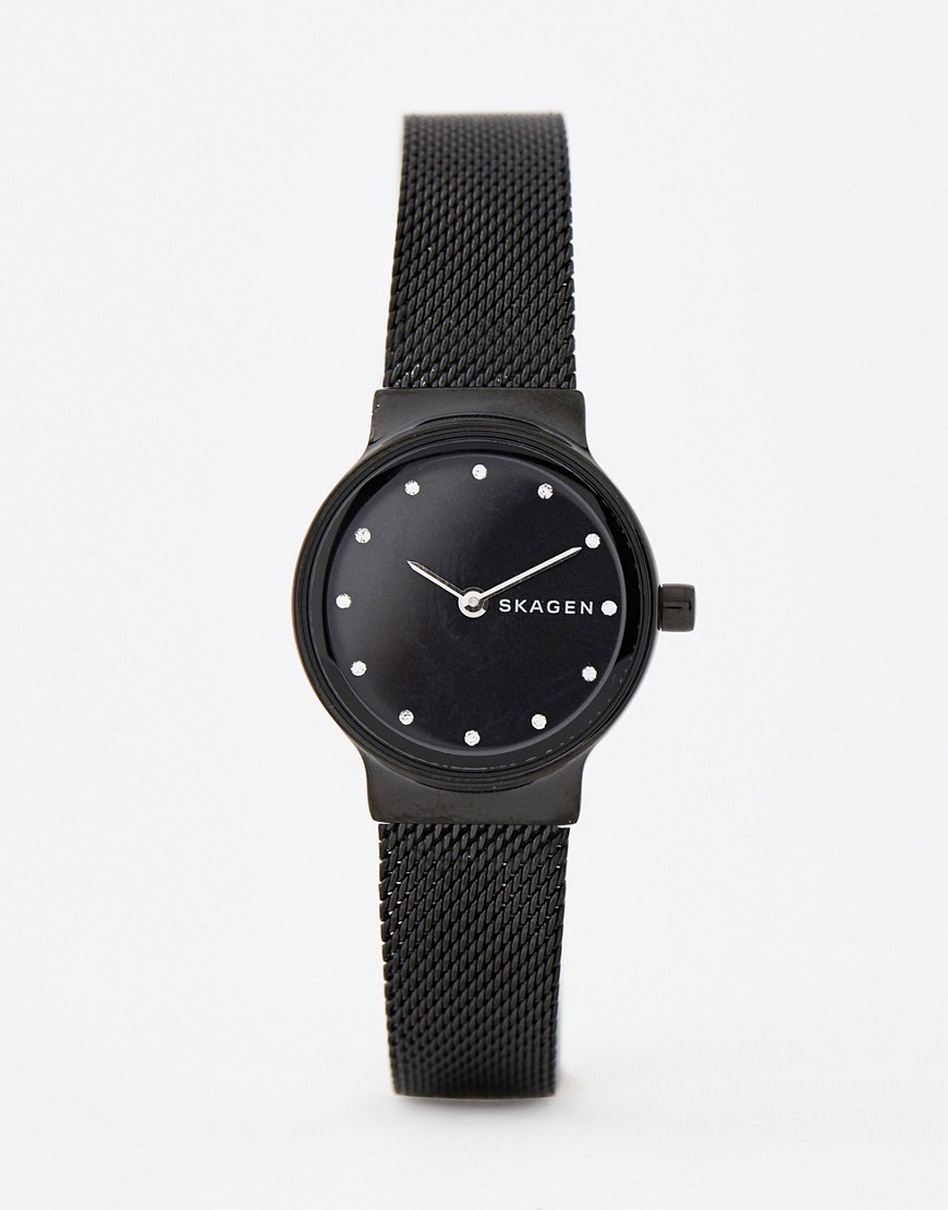 Skagen - SKW2747 - Freja mesh horloge in zwart 26mm