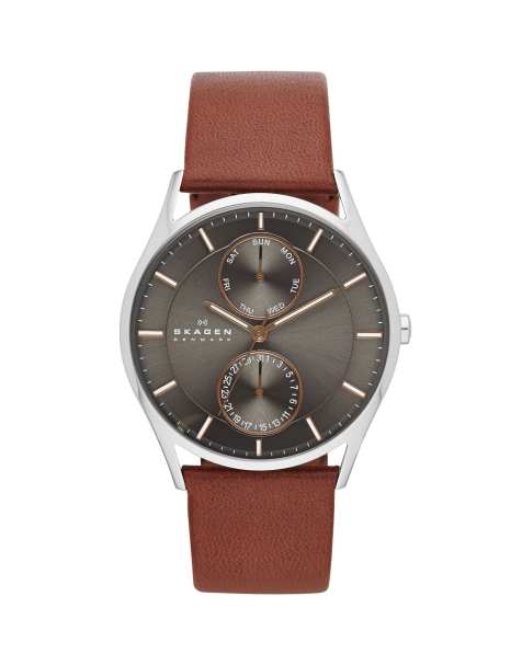 Skagen - SKW6086 Holst - Montre en cuir - Marron - view 1