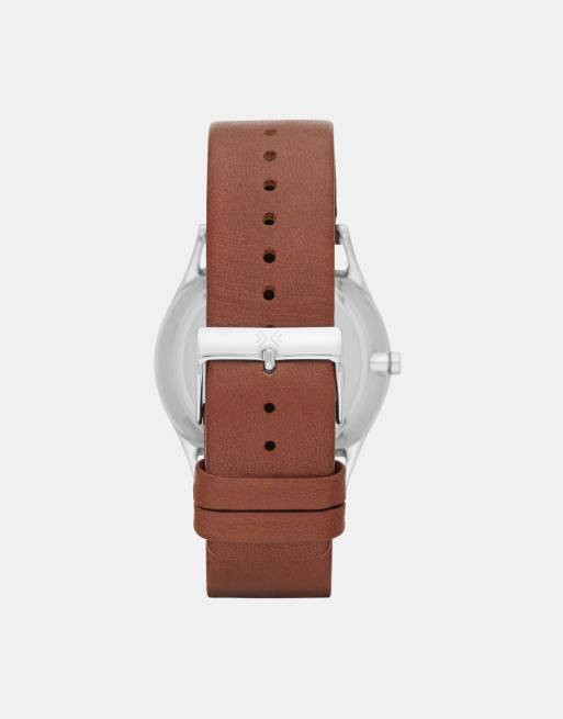 Skagen - SKW6086 Holst - Orologio in pelle marrone, 2 di 3