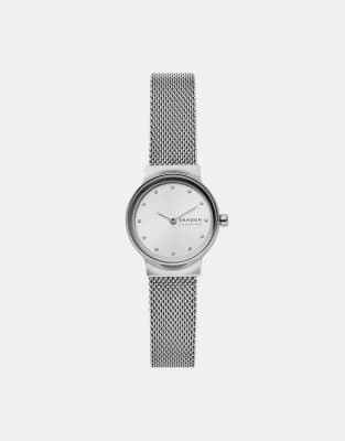 Skagen Women 's freja lille two hand, stainless steel watch- SILVER
