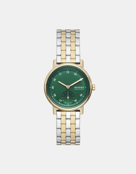 Skagen Women's kuppel lille three-hand, gold stainless steel watch - GOLD - view 1