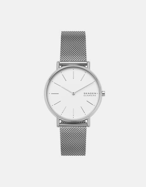Skagen Women's signatur two hand, stainless steel watch - SILVER - view 1