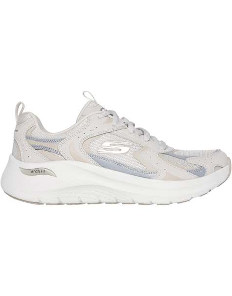 Skechers Arch fit 2.0 vintage luxe trainer in natural - view 1