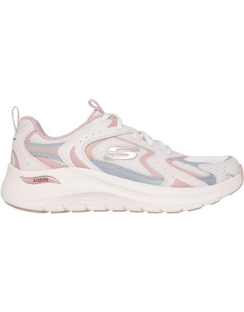 Skechers Arch fit 2.0 vintage luxe trainer in pink - view 1