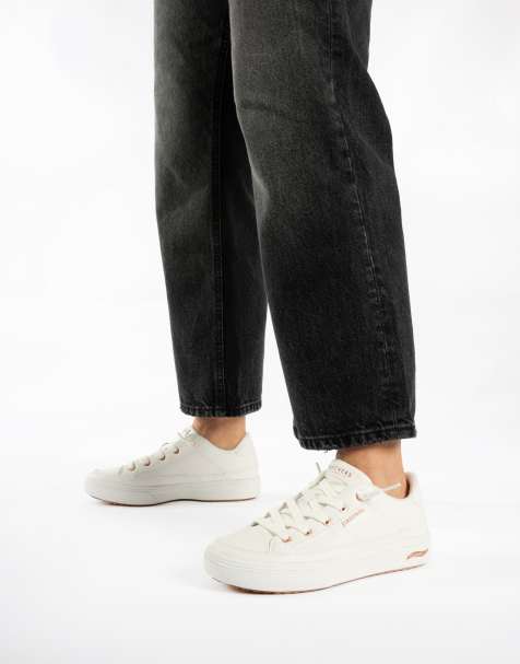 Skechers Arch fit arcade on my way shoe in white - view 1