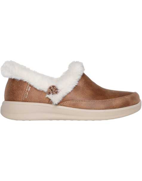 Skechers Cozy escape slipper in brown - view 1