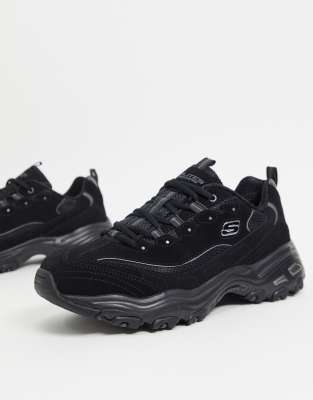 skechers all black