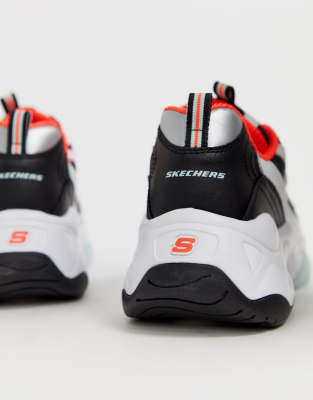 skechers d'lites 3 orange