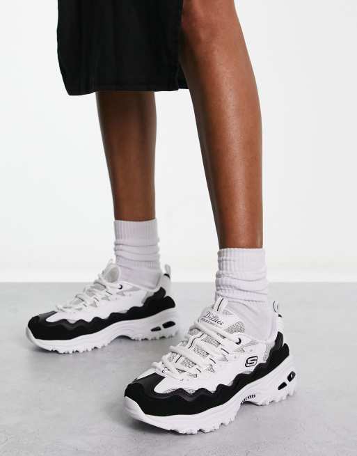 Skechers noir shop et or