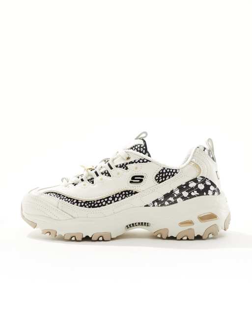 Skechers d'lites 2 beige new arrivals