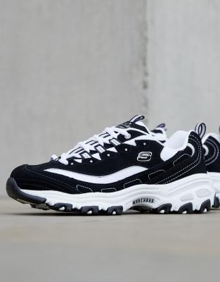 chunky skechers trainers
