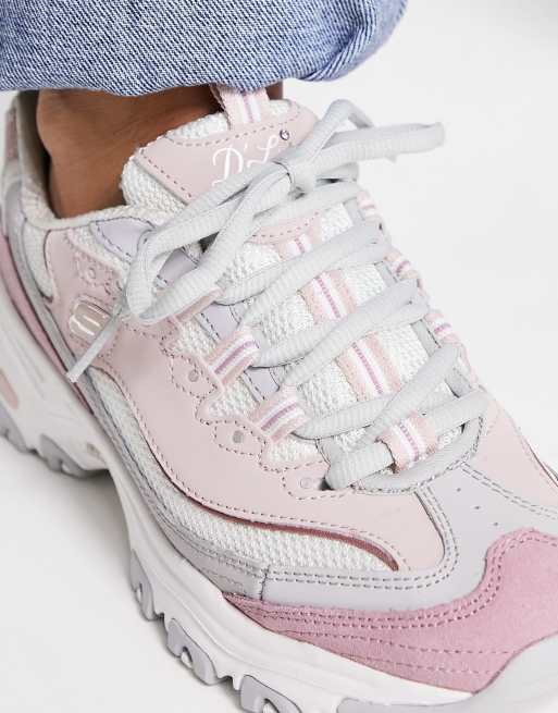 Skechers d cheap lite pink