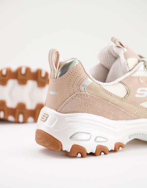 Tan sketchers on sale