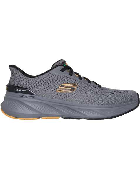 Skechers Edgeride trainer in charcoal - view 1
