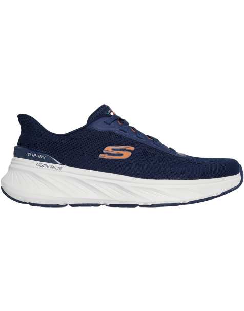 Skechers Edgeride trainer in navy - view 1