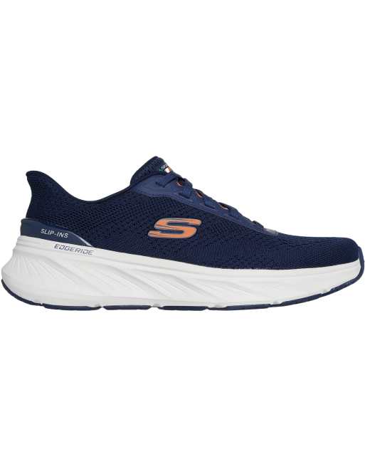 Skechers Edgeride trainer in navy