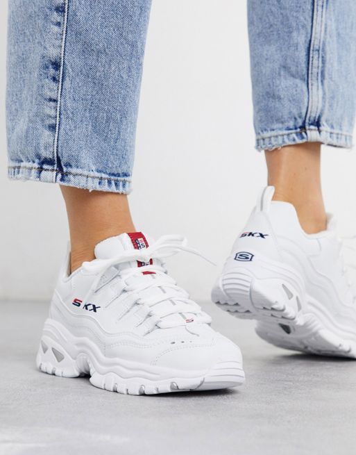  Discover the Allure of White Skechers Sneakers