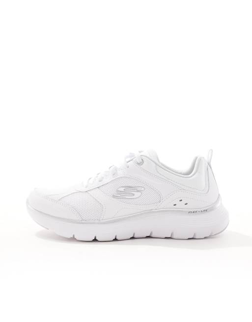 Skechers Flex appeal 5.0 fresh touch trainers in white ASOS