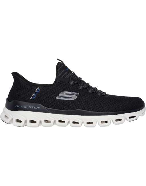 Skechers Glide-step noxus trainer in black