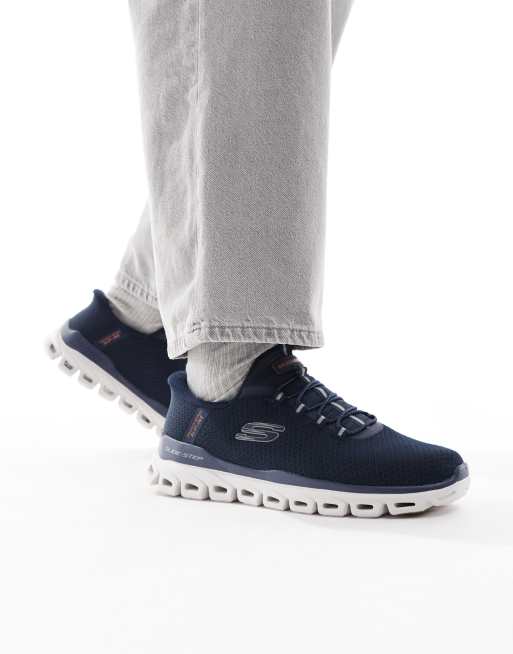 Skechers Glide-step noxus trainer in navy