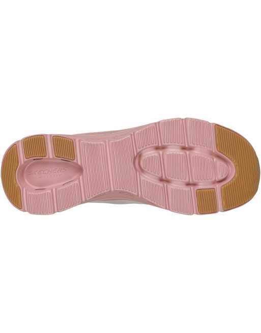 Skechers Glide-step pro trainers in taupe, 2 of 3