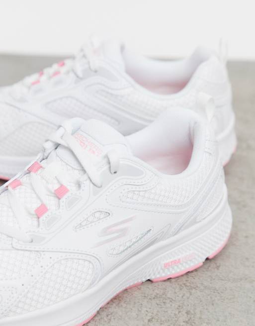 Skechers go run clearance blanche