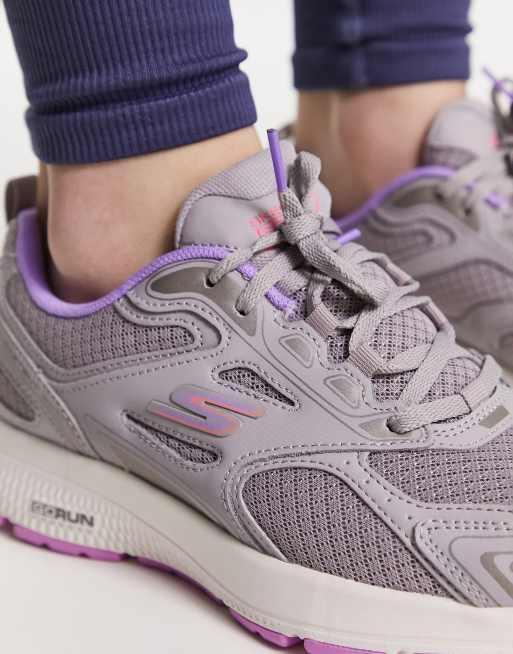 Skechers Go Run Consistent running trainers in grey ASOS